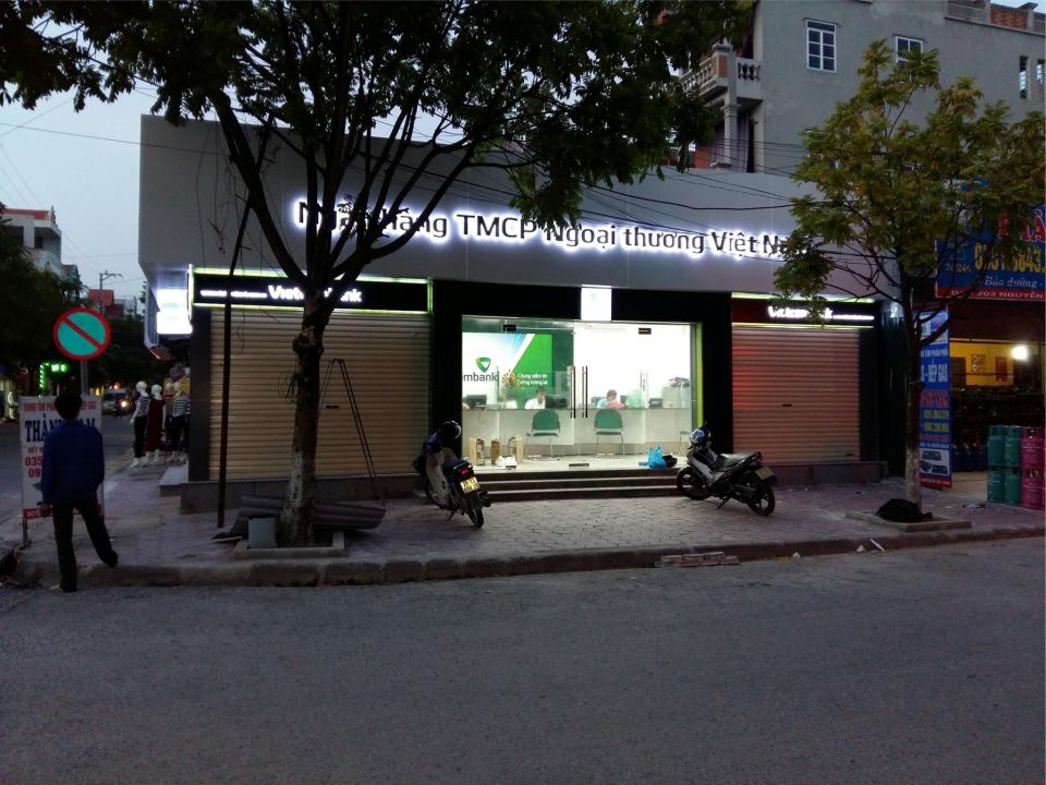 Thi công biển quảng cáo Vetcombank tại Hà Nam